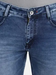 V-Mart Men Slim Fit Heavy Fade Clean Look Cotton Jeans