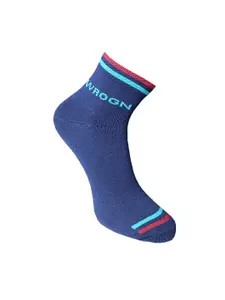 WROGN Men Pack Of 5 Striped Cotton Socks