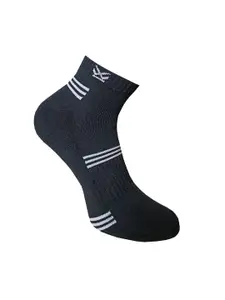 WROGN Men Pack Of 3 Patterned Ankle Length Socks