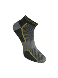 WROGN Men Pack Of 3 Striped Ankle Length Socks