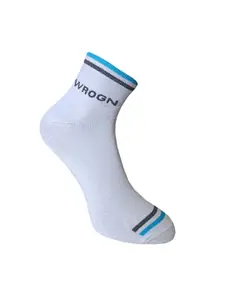 WROGN Men Pack Of 5 Patterned Ankle Length Socks