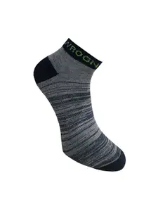 WROGN Men Pack Of 5 Patterned Ankle Length Socks
