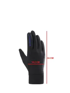 Alexvyan Men Printed Protective Riding Gloves