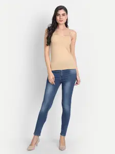 Aimly Pack Of 3 Cotton Adjustable Strap Camisoles