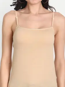 Aimly Pack Of 2 Cotton Adjustable Strap Camisoles