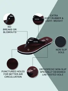 DOCTOR EXTRA SOFT Women Non-Slip Lightweight Thong Flip-Flops