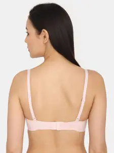Zivame Half Coverage Lightly Padded T-shirt Bra With All Day Comfort