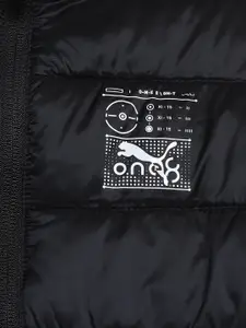 one8 x PUMA Boys Colourblocked Reversible Stand Collar Padded Puffer Jacket