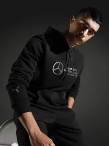 PUMA Motorsport Typography Printed Hooded Sweatshirt