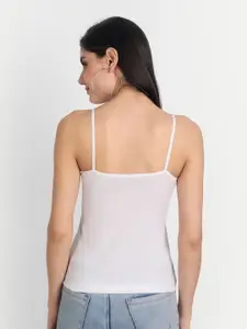 Aimly Pack of 2 Adjustable Straps Cotton Camisoles