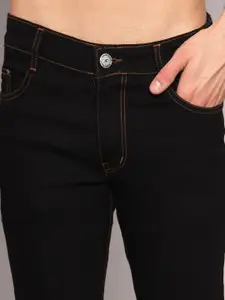 STUDIO NEXX Slim Fit Mid-Rise Stretchable Cotton Jeans