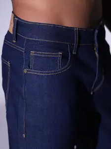 Hubberholme Men Relaxed Fit Clean Look Stretchable Jeans