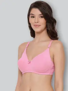 LYRA Combed Cotton Wirefree Secret Support Bra with Detachable Strap