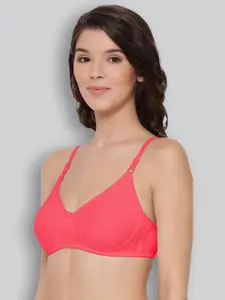 LYRA Combed Cotton Wirefree Secret Support Bra with Detachable Strap