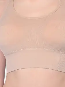 FIMS Pack Of 2 Full Coverage Lightly Padded Moisture Wicking Bra