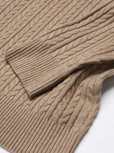 MANGO MAN Cable Knit Pullover