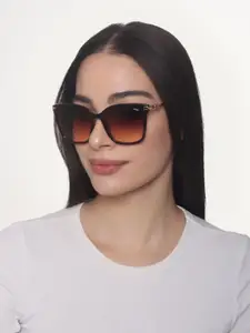 IDEE Women Square Sunglasses with UV Protected Lens IDS2943C2SG