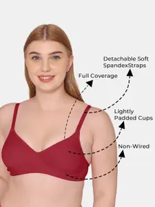 KOMLI Full Coverage Lightly Padded T-shirt Bra With All Day Comfort