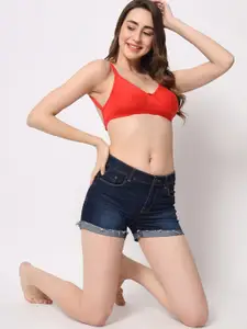 BEWILD Full Coverage Non Padded Rapid-Dry Moisture Wicking Cotton Everyday Bra