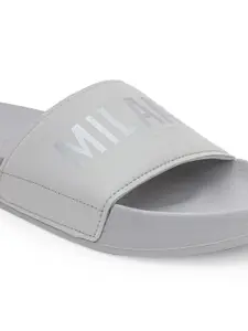 Red Tape Men Printed Slip-Resistance Sliders