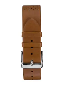 Timex Men Leather Textured Straps Analogue Watch TW2R26700UJ