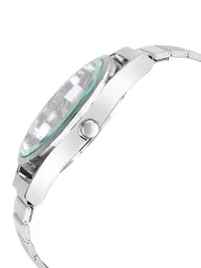 FERRIZZO Men Stainless Steel Bracelet Style Straps Analogue Watch LR156-FZ