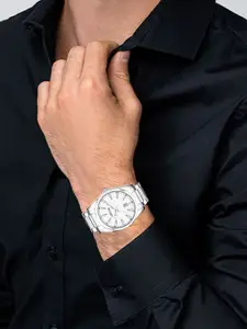 FERRIZZO Men Stainless Steel Bracelet Style Straps Analogue and Digital Watch LR152-FZ