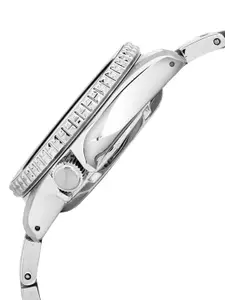 SEIKO Men Stainless Steel Straps Automatic Motion Powered Analogue Watch-SRPK09K1