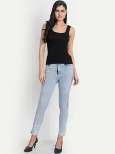 Aimly Pack Of 3 Square Neck Sleeveless Cotton Camisoles