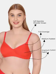 Tweens Pack of 3 Medium Padded Full Coverage Tshirt Bra