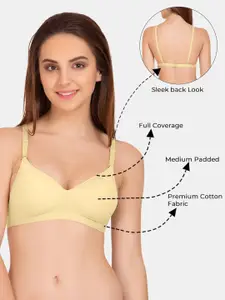 Tweens Pack Of 3 Full Coverage All Day Comfort Super Support Bra Cotton T-shirt Bra