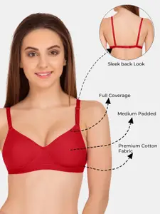 Tweens Pack Of 3 Full Coverage Lightly Padded Cotton T-Shirt Bra