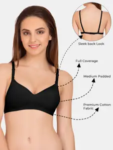 Tweens Pack Of 3 Full Coverage Lightly Padded Cotton Bra With All Day Comfort