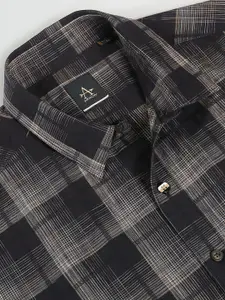 Arrow Sport Checked Slim Fit Classic Cotton Casual Shirt
