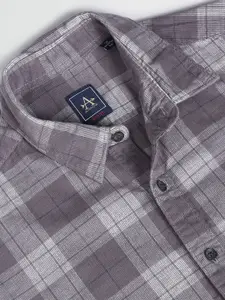 Arrow Sport Checked Slim Fit Classic Cotton Casual Shirt