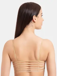 Tweens Pack Of 3 Full Coverage Removable Padding Cotton Bralette Bra With All Day Comfort