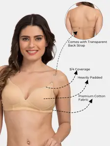 Tweens Pack Of 3 Medium Coverage Heavily Padded T-shirt Bra With All Day Comfort