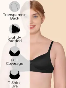 KOMLI Full Coverage Lightly Padded Super Support Cotton T-shirt Bra
