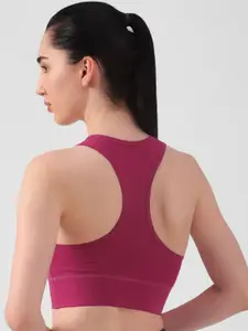 Reebok Printed Workout Bra With All Day Comfort