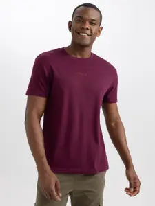 DeFacto Round Neck Casual T-Shirt