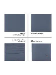 Tommy Hilfiger Men Leather Two Fold Wallet