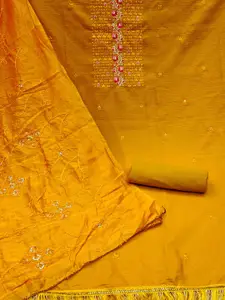 MANVAA Embroidered Unstitched Dress Material