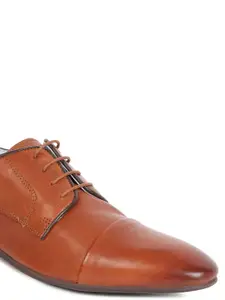 GABICCI Men Leather Formal Derbys