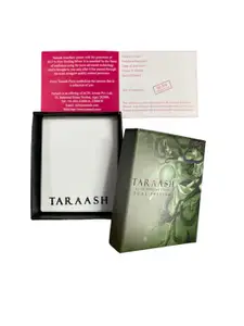 Taraash 92.5 Sterling Silver CZ-Studded Teardrop Pendant