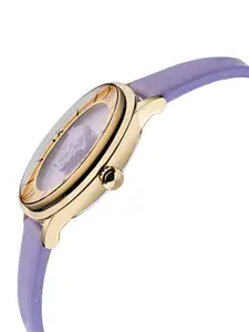 Versace Women Dial & Leather Straps Analogue Watch VE2R00522