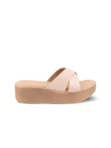 Tresmode Open Toe Wedge Heels