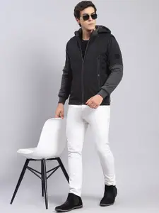 Monte Carlo Men Black Camouflage Lightweight Padded Jacket