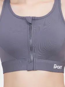 PLUMBURY Full Coverage All Day Comfort Lightly Padded Dry Fit Workout Bra