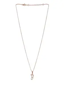 UNIVERSITY TRENDZ Gold Plated Pendant with Chain