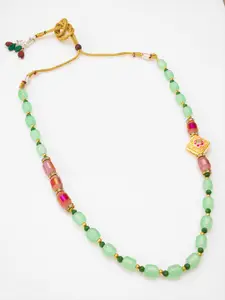 aadita Hand Painted Kundan Studded Necklace